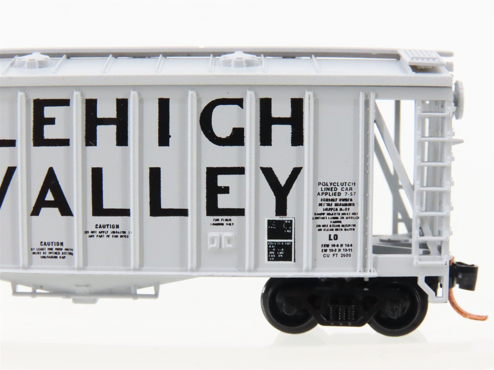 N Scale Atlas LV Lehigh Valley Railroad Airslide Covered Hopper #55013