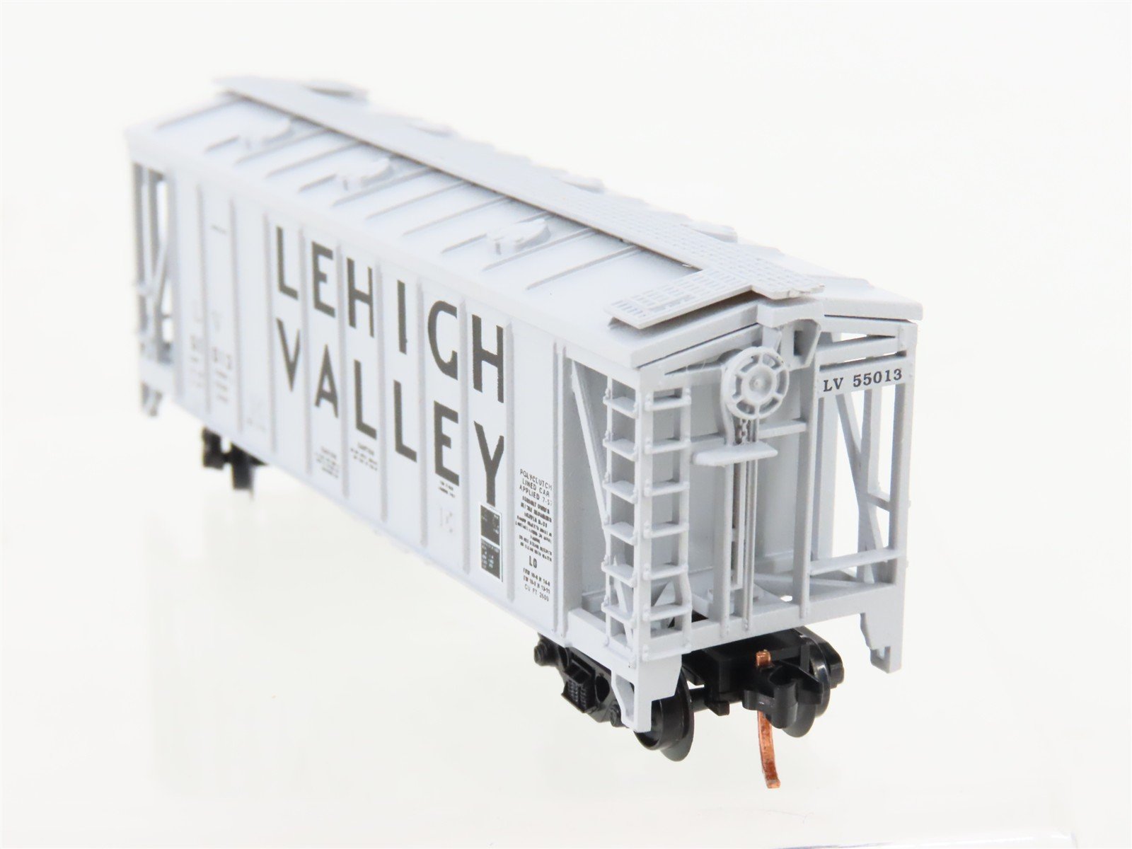 N Scale Atlas LV Lehigh Valley Railroad Airslide Covered Hopper #55013