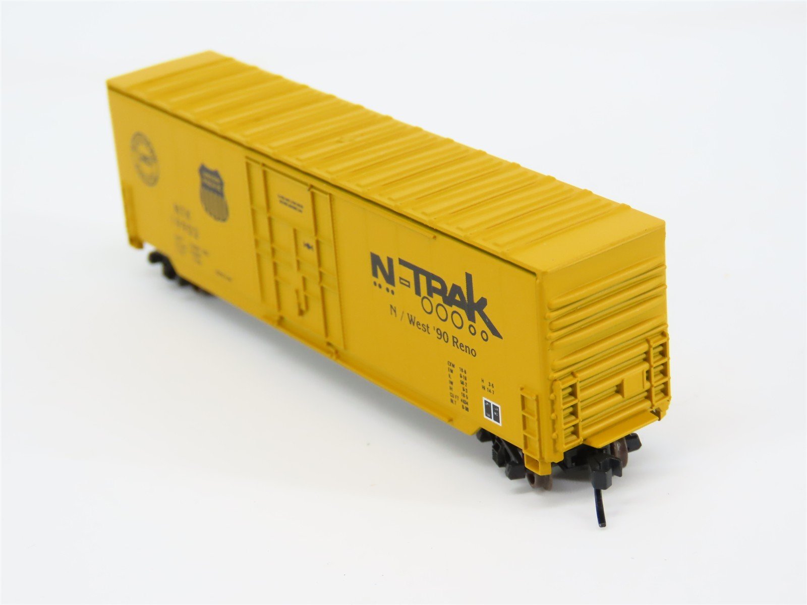 N Scale Aztec RENO '90 SP UP NTK N-Trak Single Door Box Car #19902