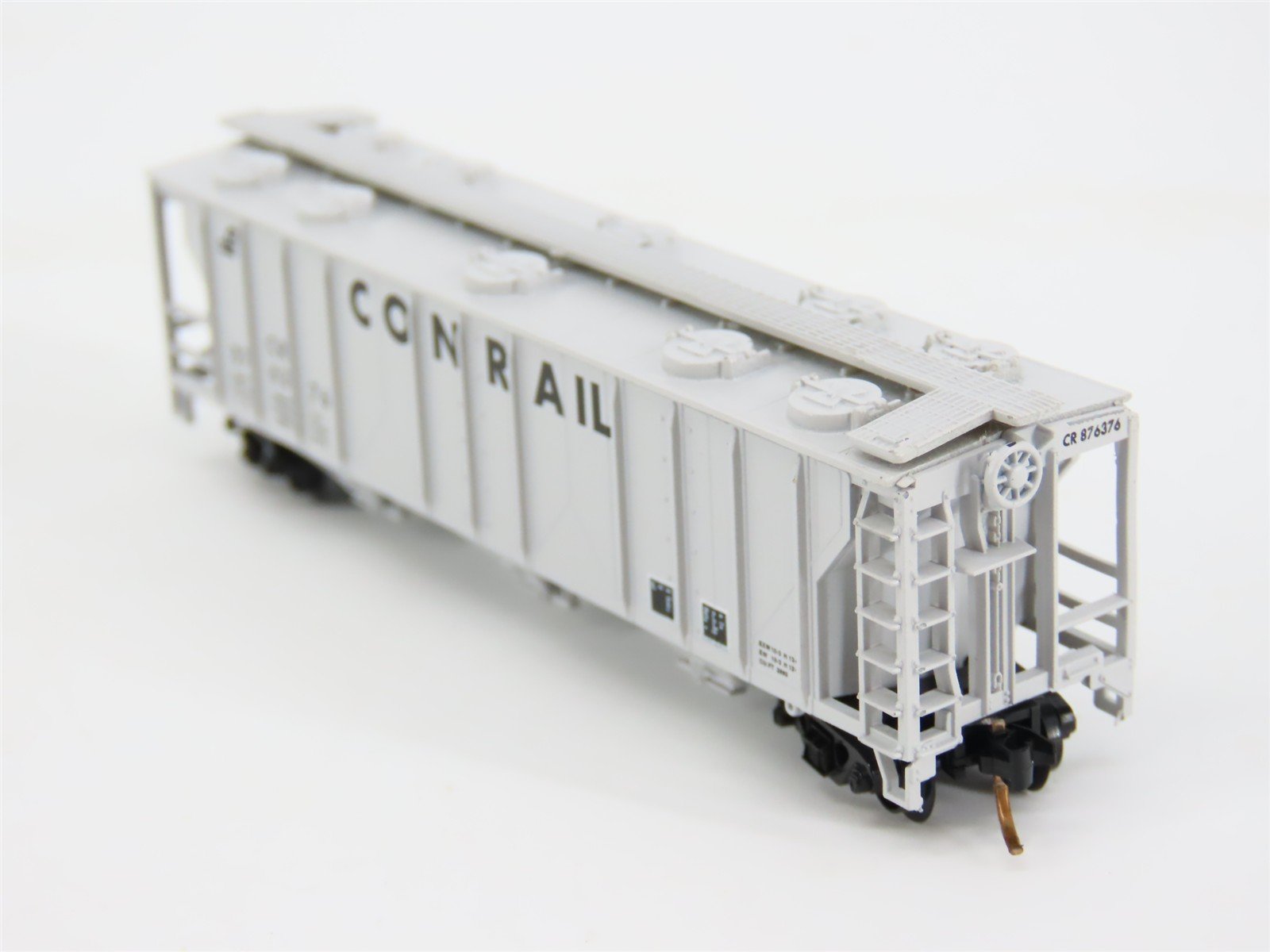 N Scale Atlas CR Conrail Railroad 3-Bay Covered Hopper #876376