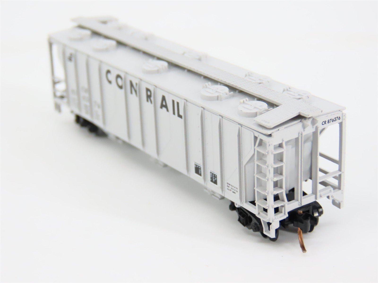 N Scale Atlas CR Conrail Railroad 3-Bay Covered Hopper #876376
