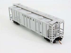 N Scale Atlas CR Conrail Railroad 3-Bay Covered Hopper #884747