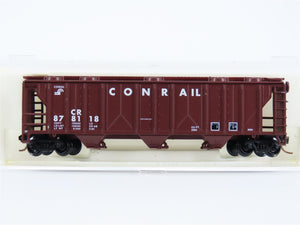 N Scale Atlas CR Conrail Railroad 3-Bay Covered Hopper #878118