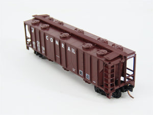 N Scale Atlas CR Conrail Railroad 3-Bay Covered Hopper #878118