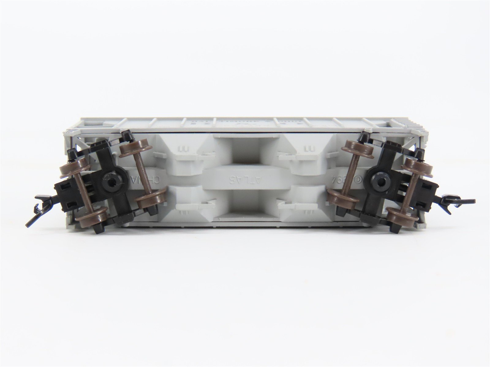 N Scale Atlas B&O Baltimore & Ohio Railroad 2-Bay Covered Hopper #631463