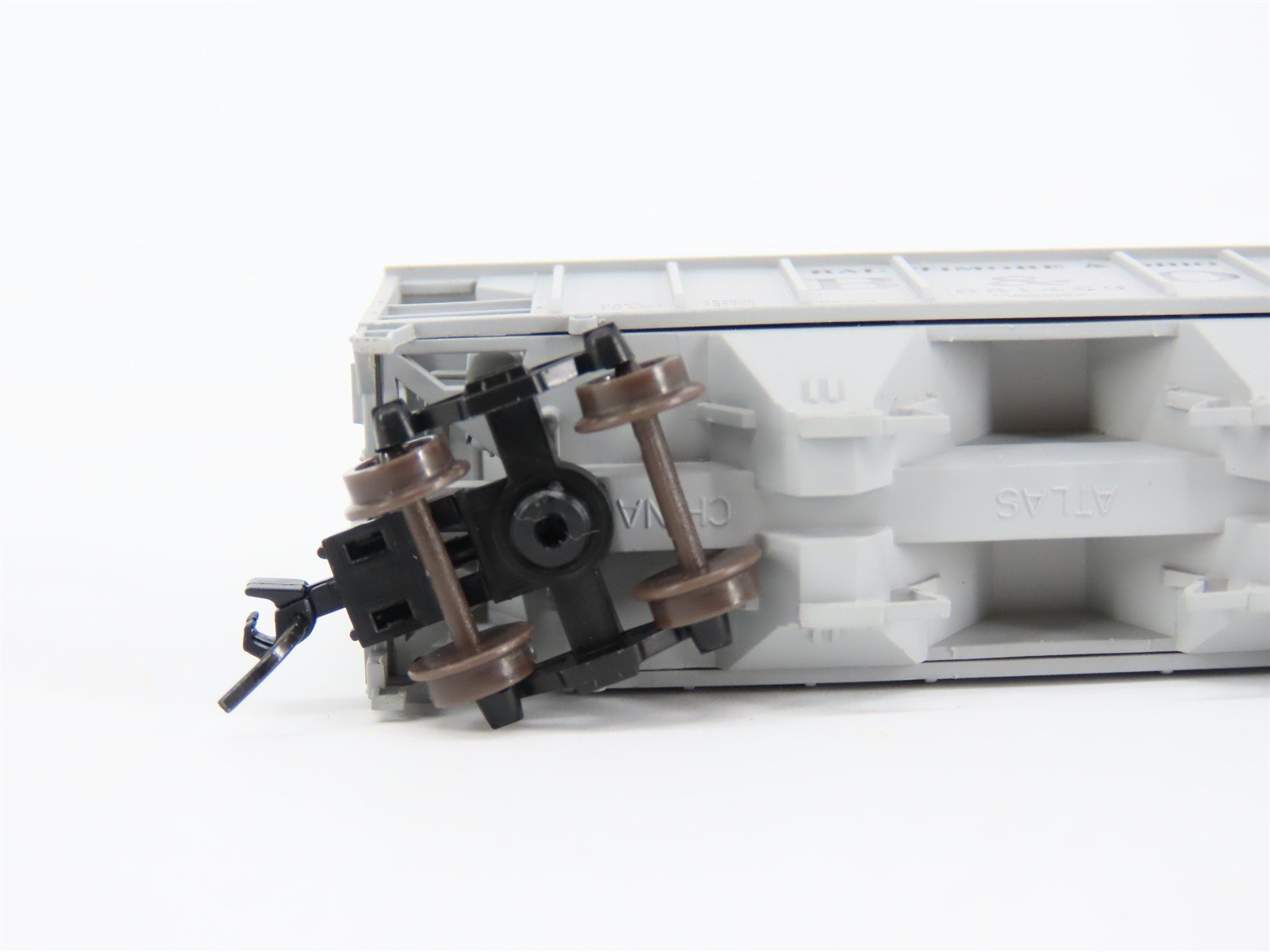 N Scale Atlas B&O Baltimore & Ohio Railroad 2-Bay Covered Hopper #631463
