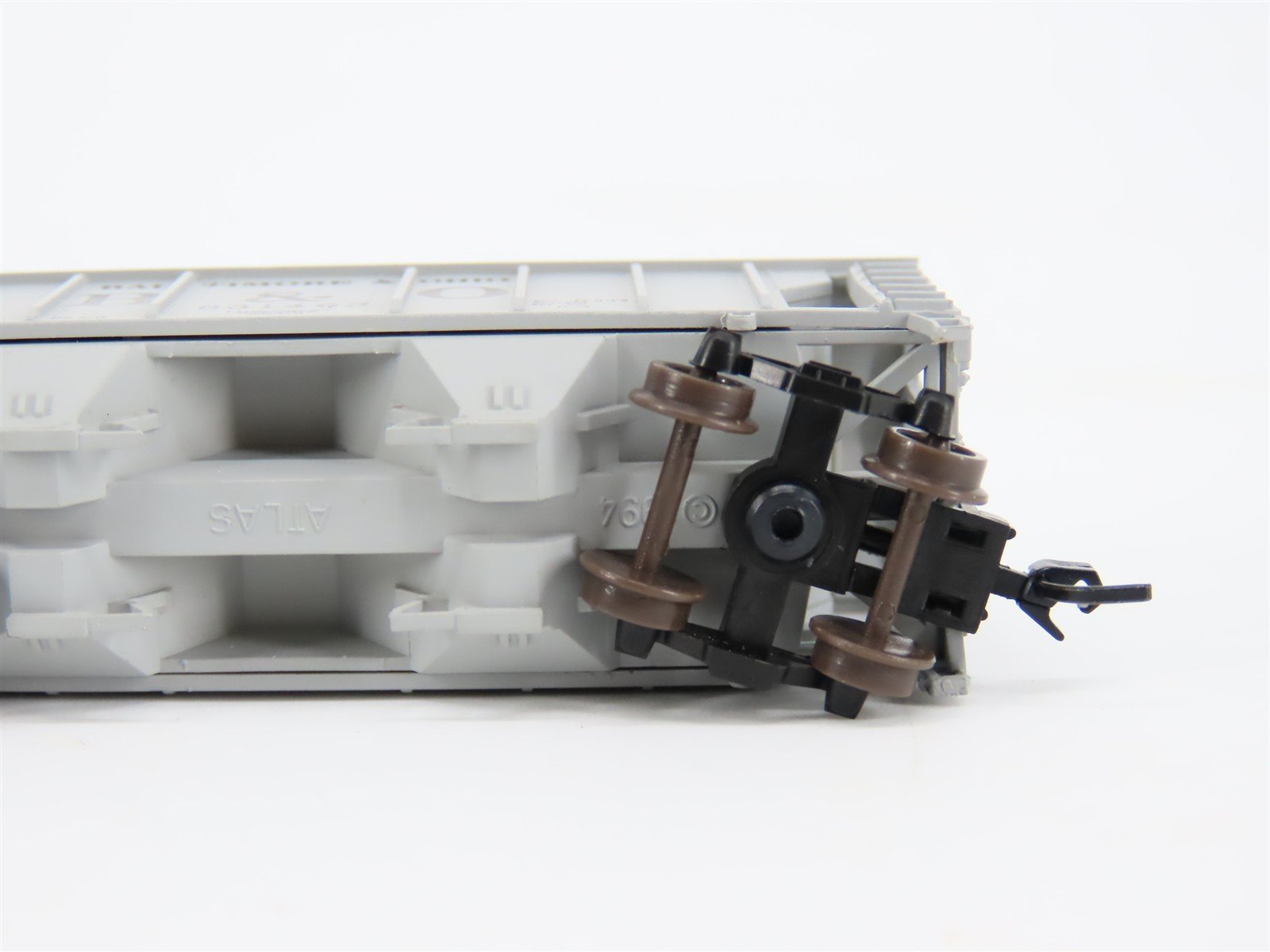 N Scale Atlas B&O Baltimore & Ohio Railroad 2-Bay Covered Hopper #631463
