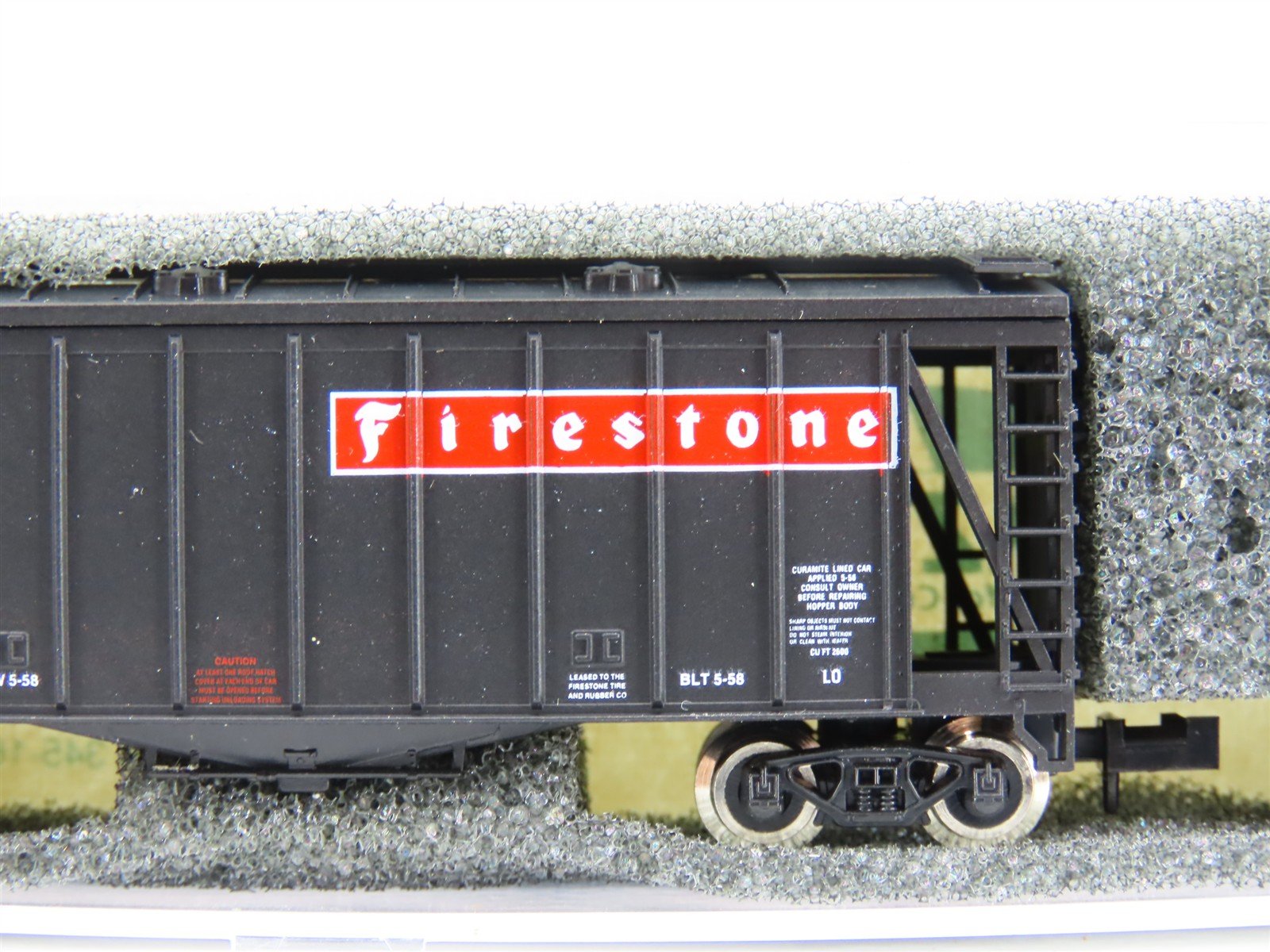 N Scale Aztec FS2045-1 GACX Firestone Airslide Covered Hopper #43433