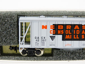 N Atlas Aztec NCM2042-1 GACX Nebraska Consolidated Mills Airslide Hopper #42397