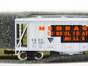 N Atlas Aztec NCM2042-2 GACX Nebraska Consolidated Mills Airslide Hopper #42399
