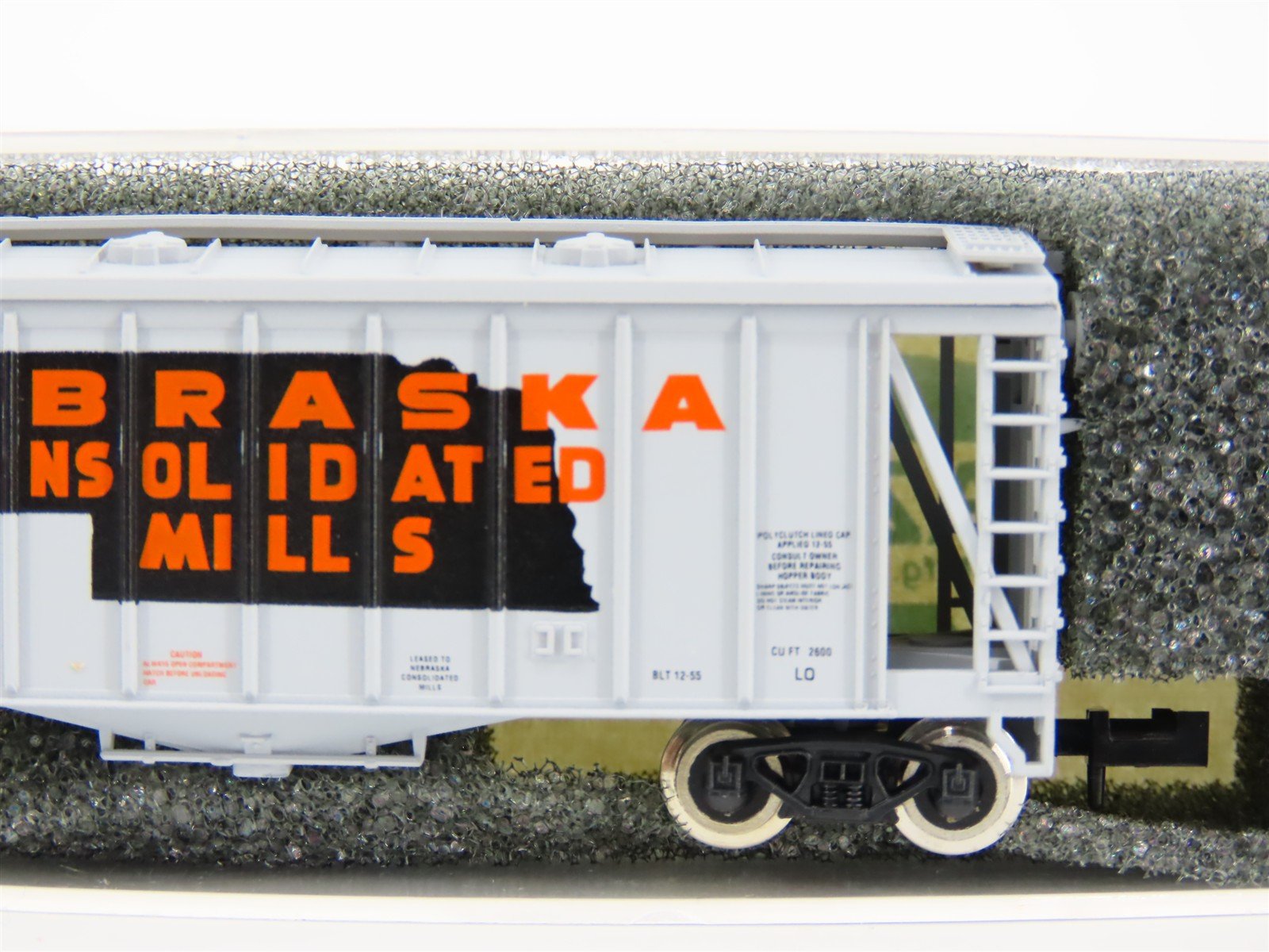 N Atlas Aztec NCM2042-2 GACX Nebraska Consolidated Mills Airslide Hopper #42399
