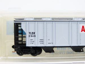 N Scale Atlas S&R Models 619 TLDX Agway 3-Bay Covered Hopper #2949