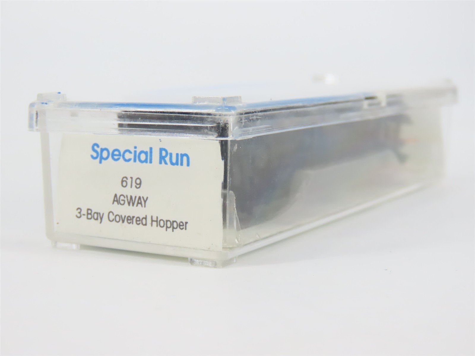 N Scale Atlas S&R Models 619 TLDX Agway 3-Bay Covered Hopper #2949