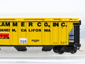 N Scale Atlas Special Edition Railroad Models TLDX JW Flammer 3-Bay Hopper #5225