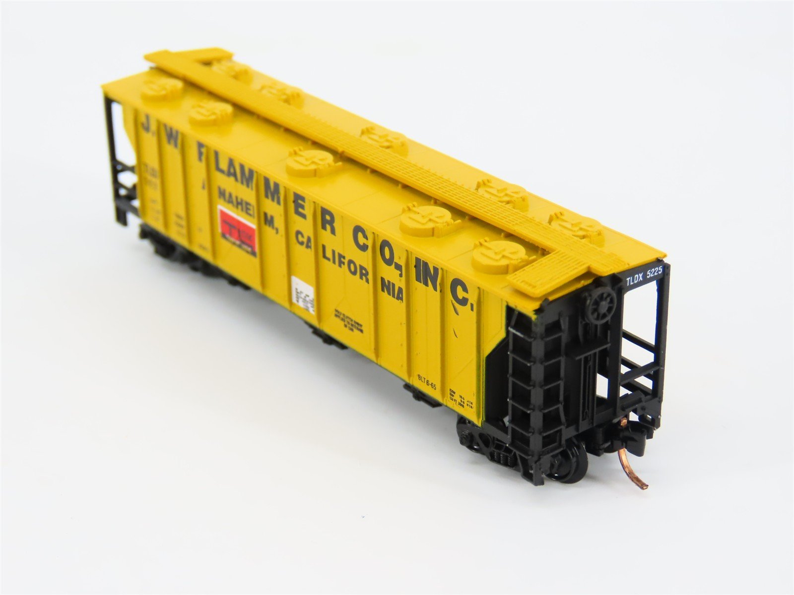 N Scale Atlas Special Edition Railroad Models TLDX JW Flammer 3-Bay Hopper #5225