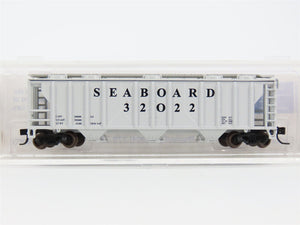 N Scale Atlas Special Run 501 SAL Seaboard Air Line 3-Bay Covered Hopper #32022