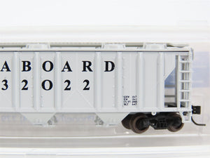 N Scale Atlas Special Run 501 SAL Seaboard Air Line 3-Bay Covered Hopper #32022
