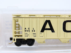 N Atlas Special Run 503 ACL Atlantic Coast Line 3-Bay Covered Hopper #89538