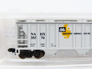 N Scale Atlas Special Run 509 NAHX Associated Minerals 3-Bay Hopper #35570