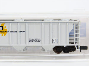 N Scale Atlas Special Run 509 NAHX Associated Minerals 3-Bay Hopper #35570