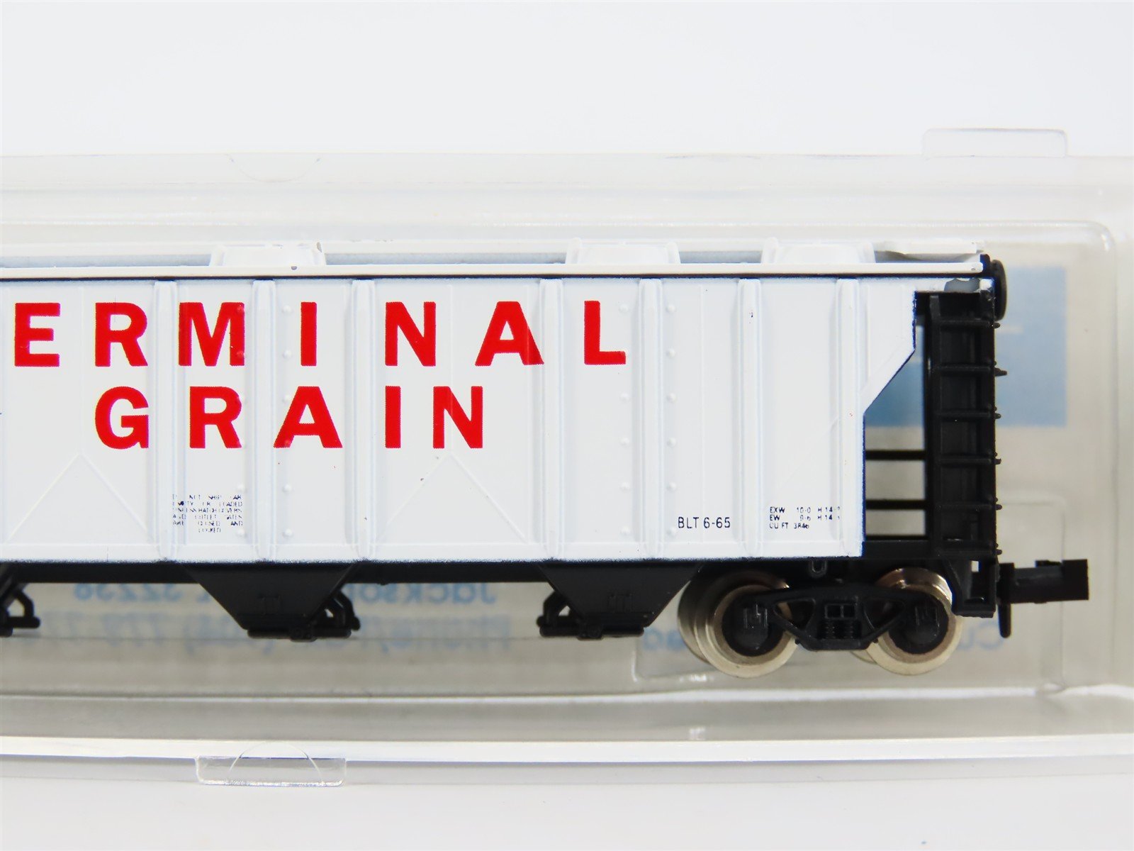 N Scale Atlas S&R Models 618 TLDX Terminal Grain 3-Bay Covered Hopper #5376