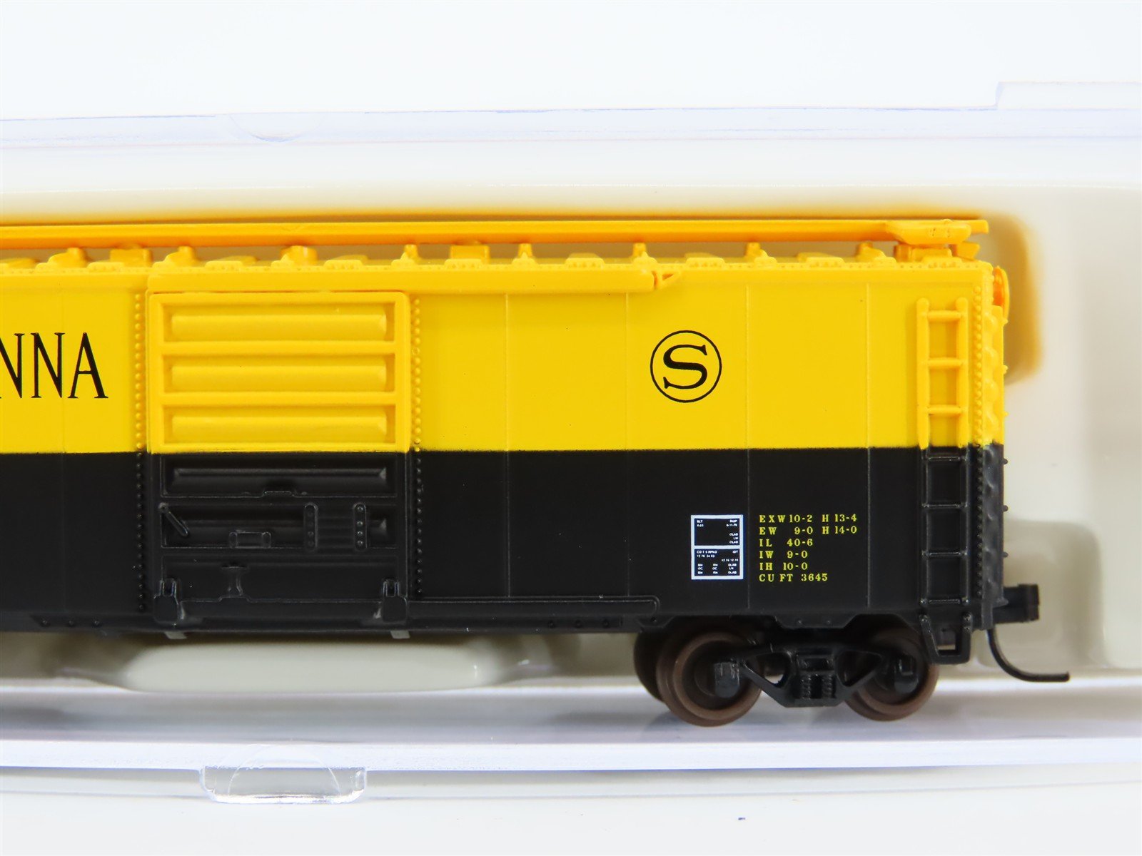 N Scale Atlas Squeak N Products SQ-0042 NYS&W Susquehanna 40' Box Car #526