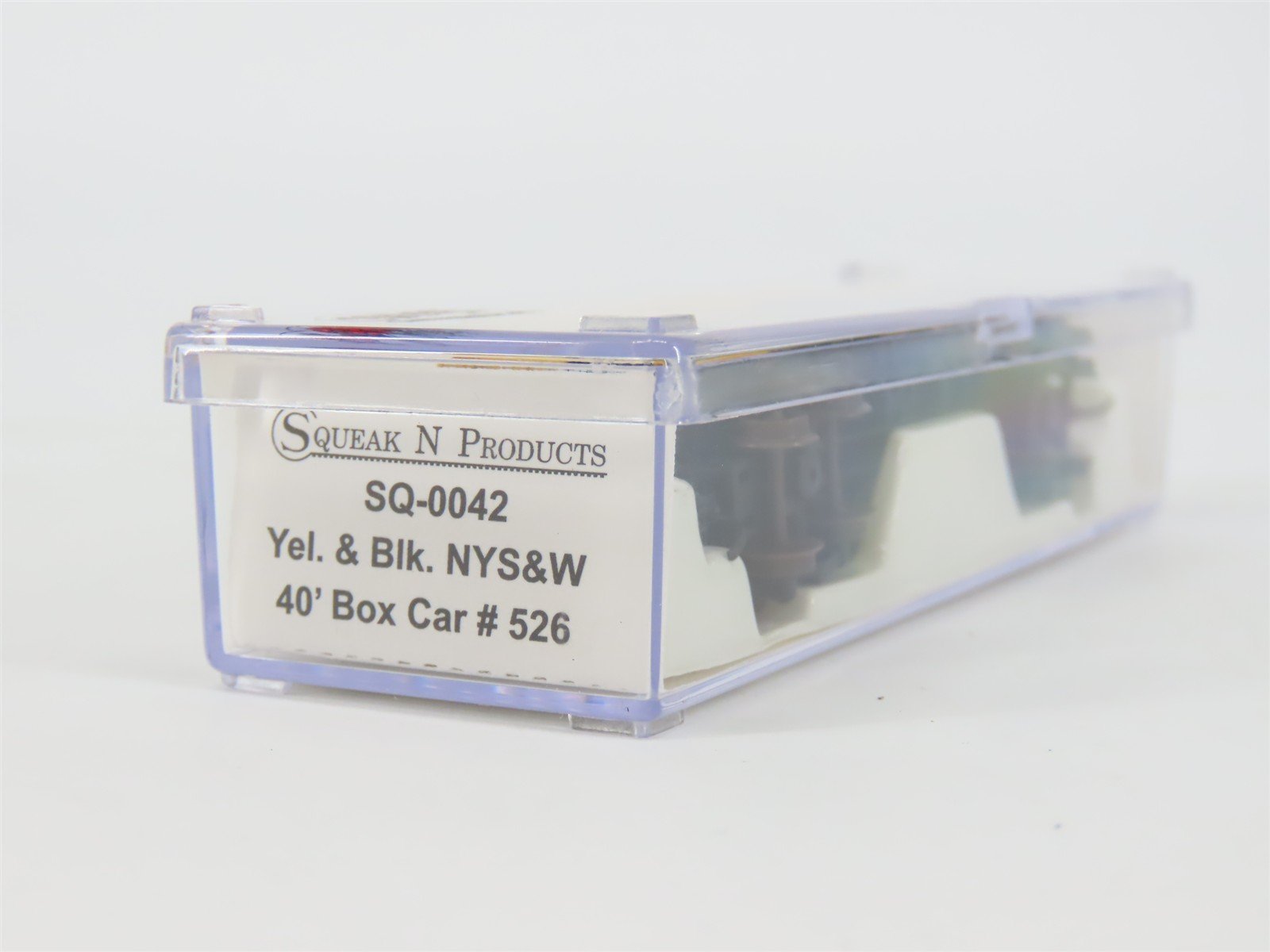 N Scale Atlas Squeak N Products SQ-0042 NYS&W Susquehanna 40' Box Car #526