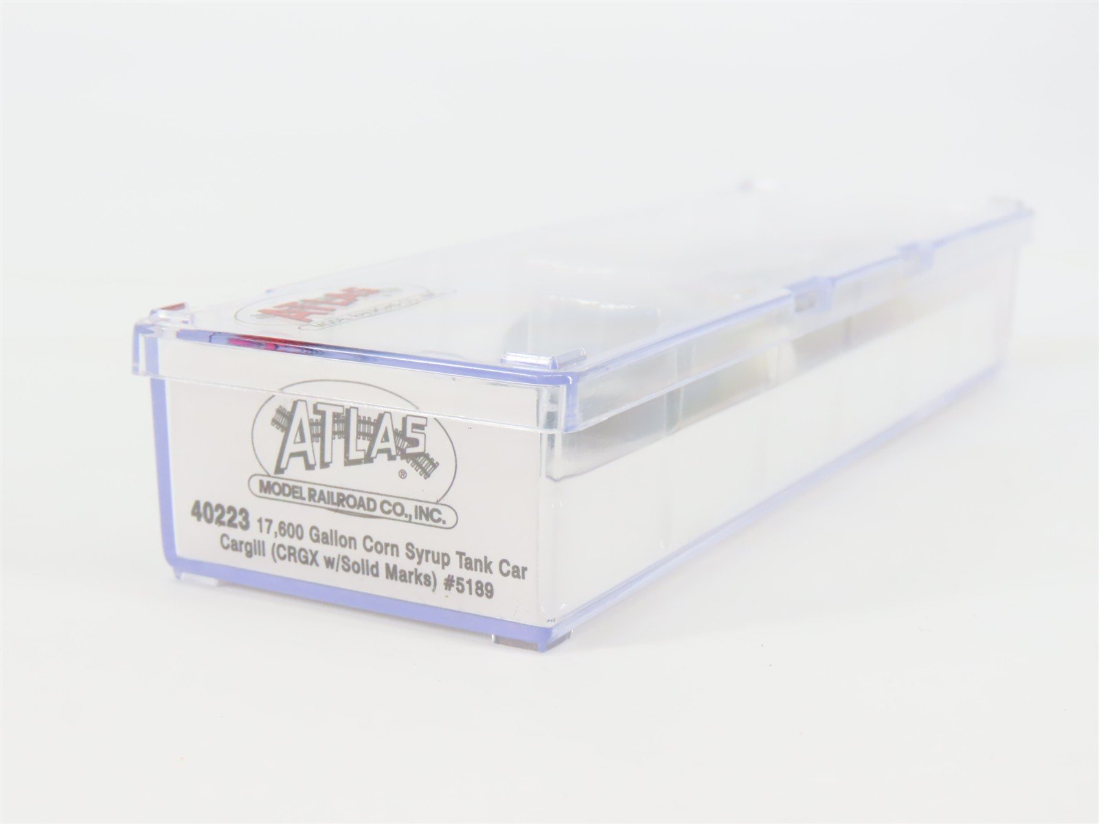 N Scale Atlas 40223 CRGX Cargill 17,600 Gallon Corn Syrup Tank Car #5189
