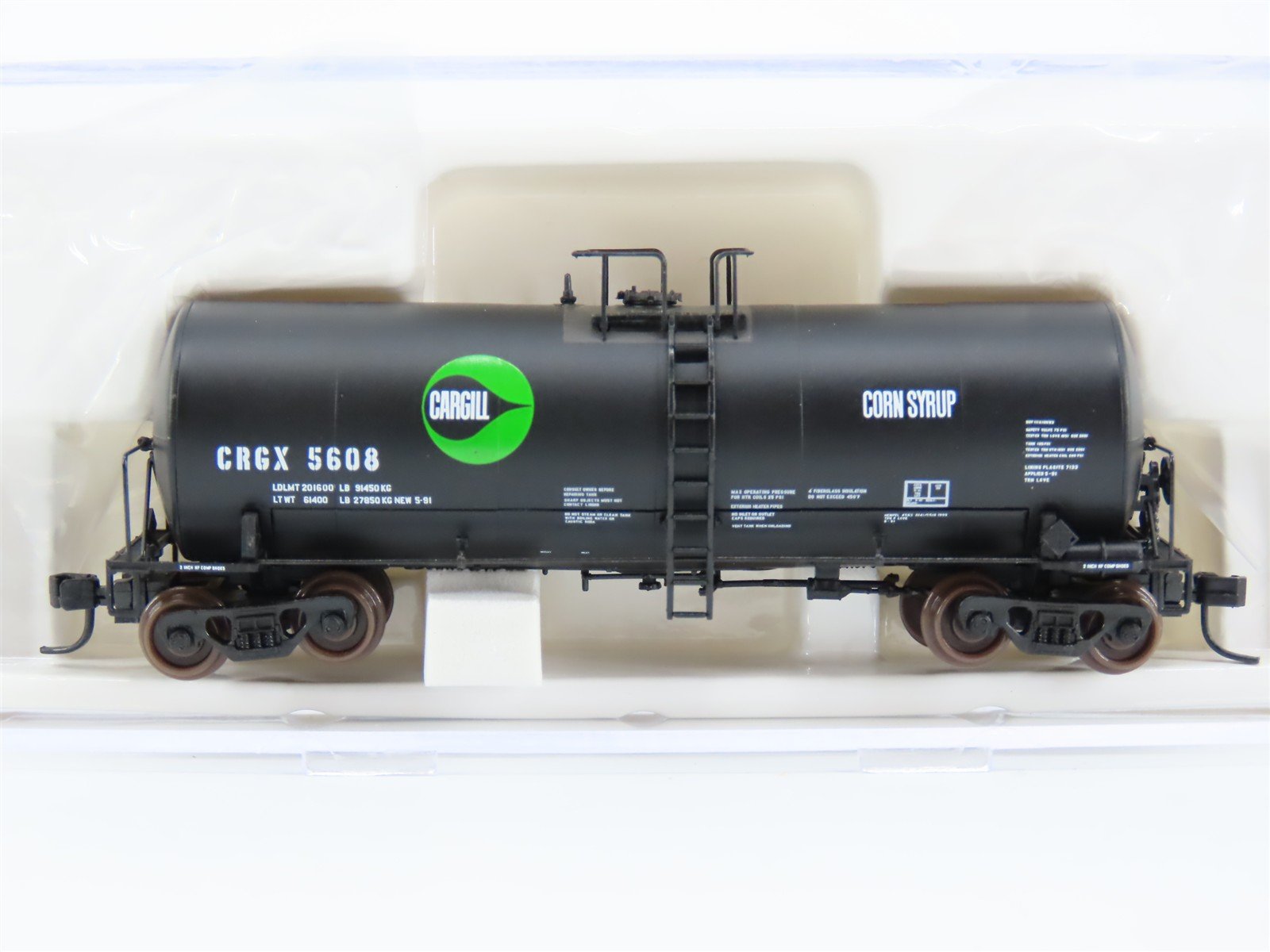 N Scale Atlas 40231 CRGX Cargill 17,600 Gallon Tank Car #5608