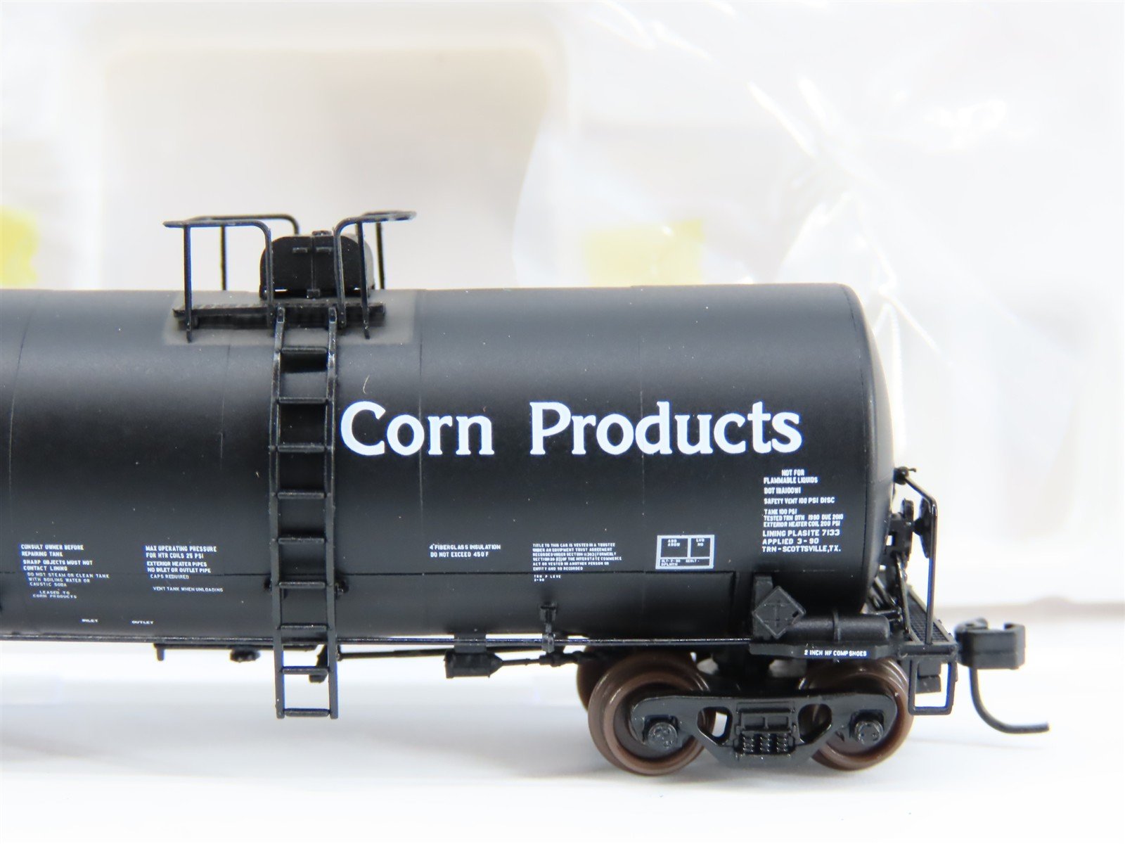 N Scale Atlas 40252 GATX Corn Products 17,600 Gallon Tank Car #4494