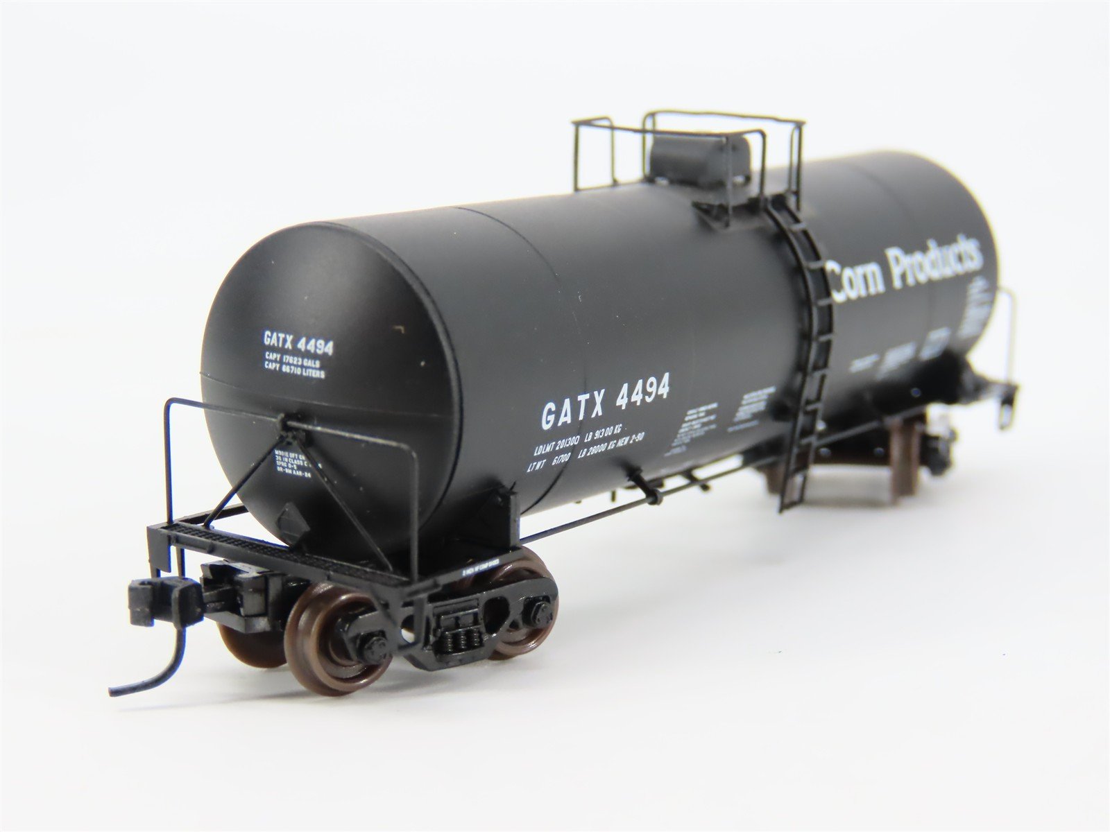N Scale Atlas 40252 GATX Corn Products 17,600 Gallon Tank Car #4494