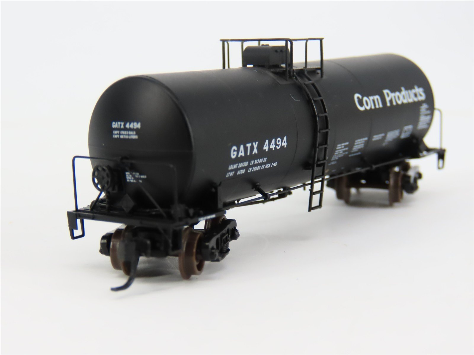 N Scale Atlas 40252 GATX Corn Products 17,600 Gallon Tank Car #4494