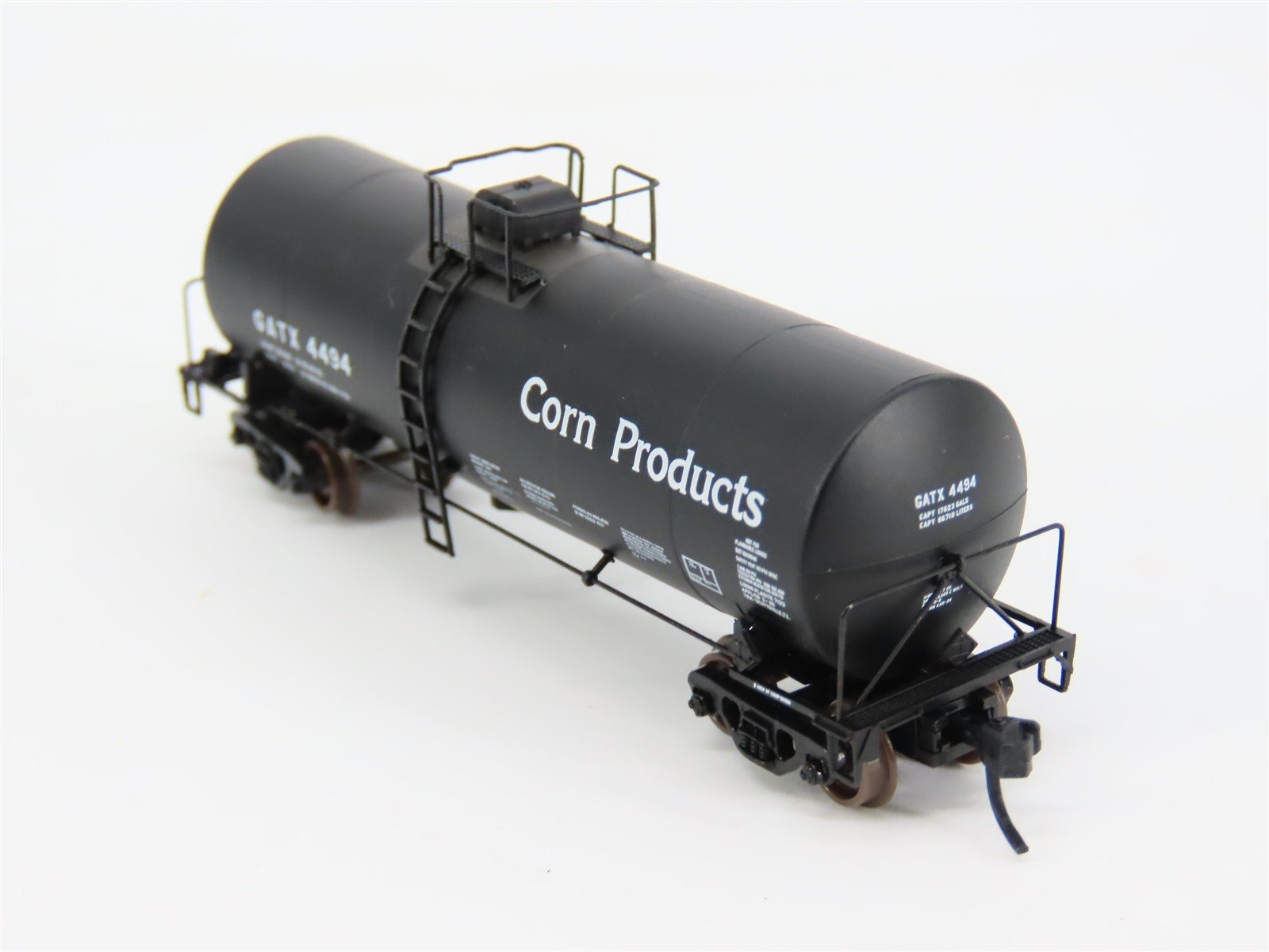 N Scale Atlas 40252 GATX Corn Products 17,600 Gallon Tank Car #4494
