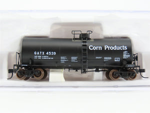 N Scale Atlas 40254 GATX Corn Products 17,600 Gallon Corn Syrup Tank Car #4539
