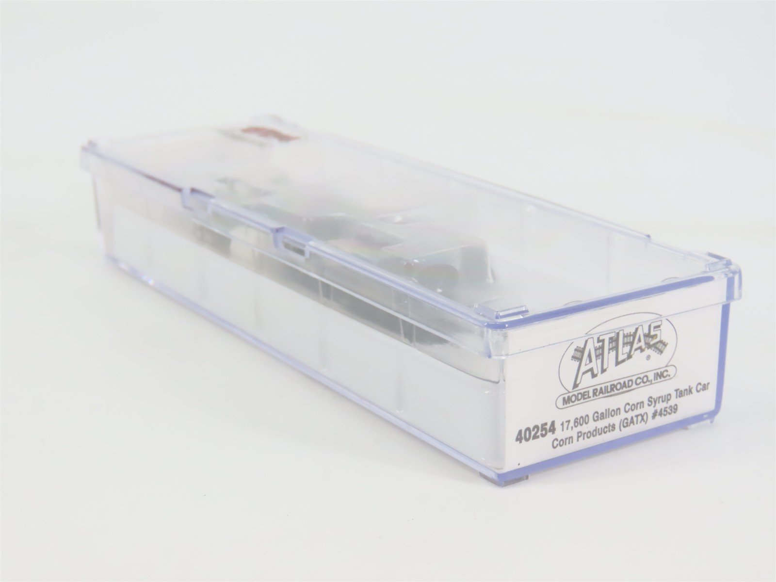 N Scale Atlas 40254 GATX Corn Products 17,600 Gallon Corn Syrup Tank Car #4539