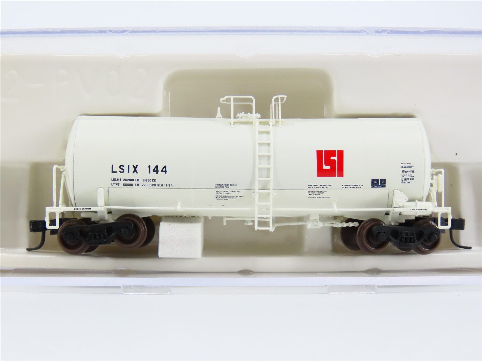 N Scale Atlas 40262 LSOX Liquid Sugars 17,600 Gallon Tank Car #144
