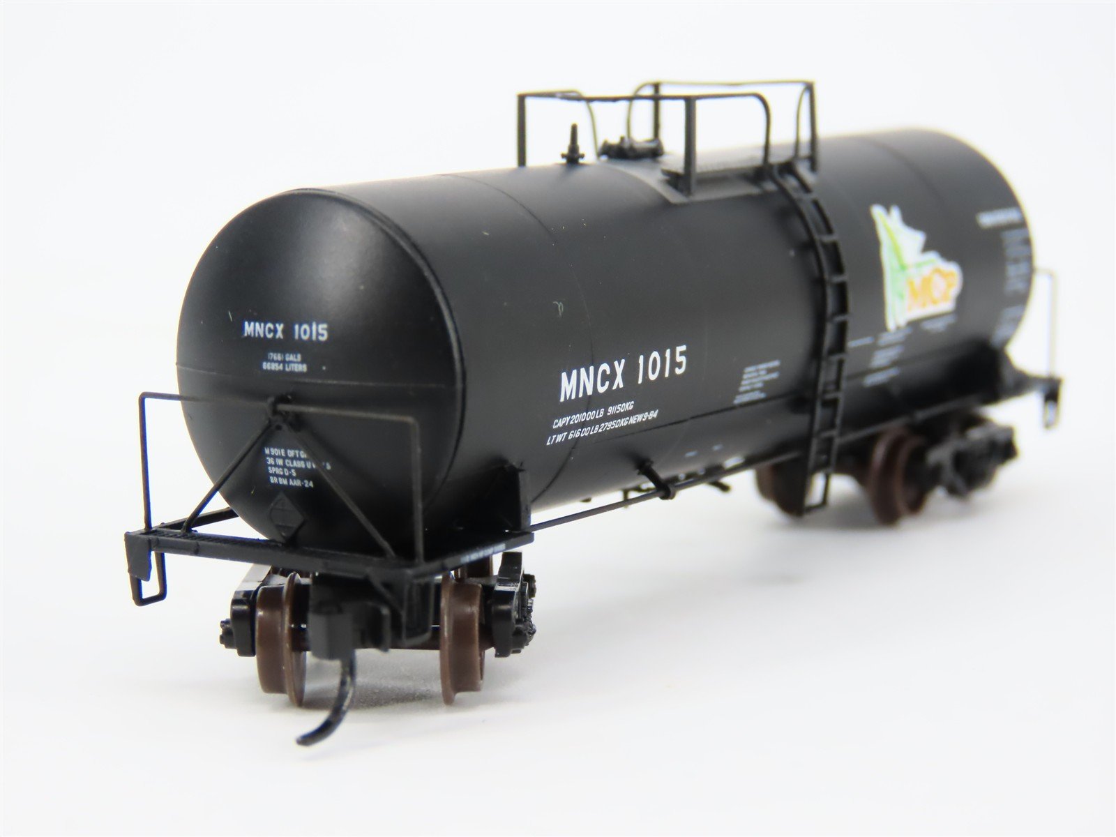 N Scale Atlas 40277 MNCX Minnesota Corn Processors 17,600 Gallon Tank Car #1015