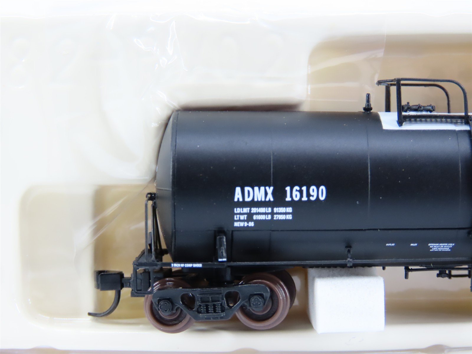 N Scale Atlas 40294 ADMX 17,600 Gallon Corn Syrup Tank Car #16190