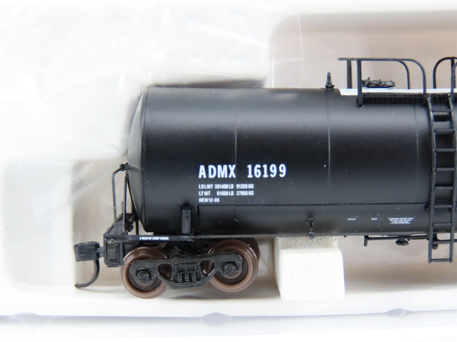 N Scale Atlas 40292 ADMX 17,600 Gallon Corn Syrup Tank Car #16199