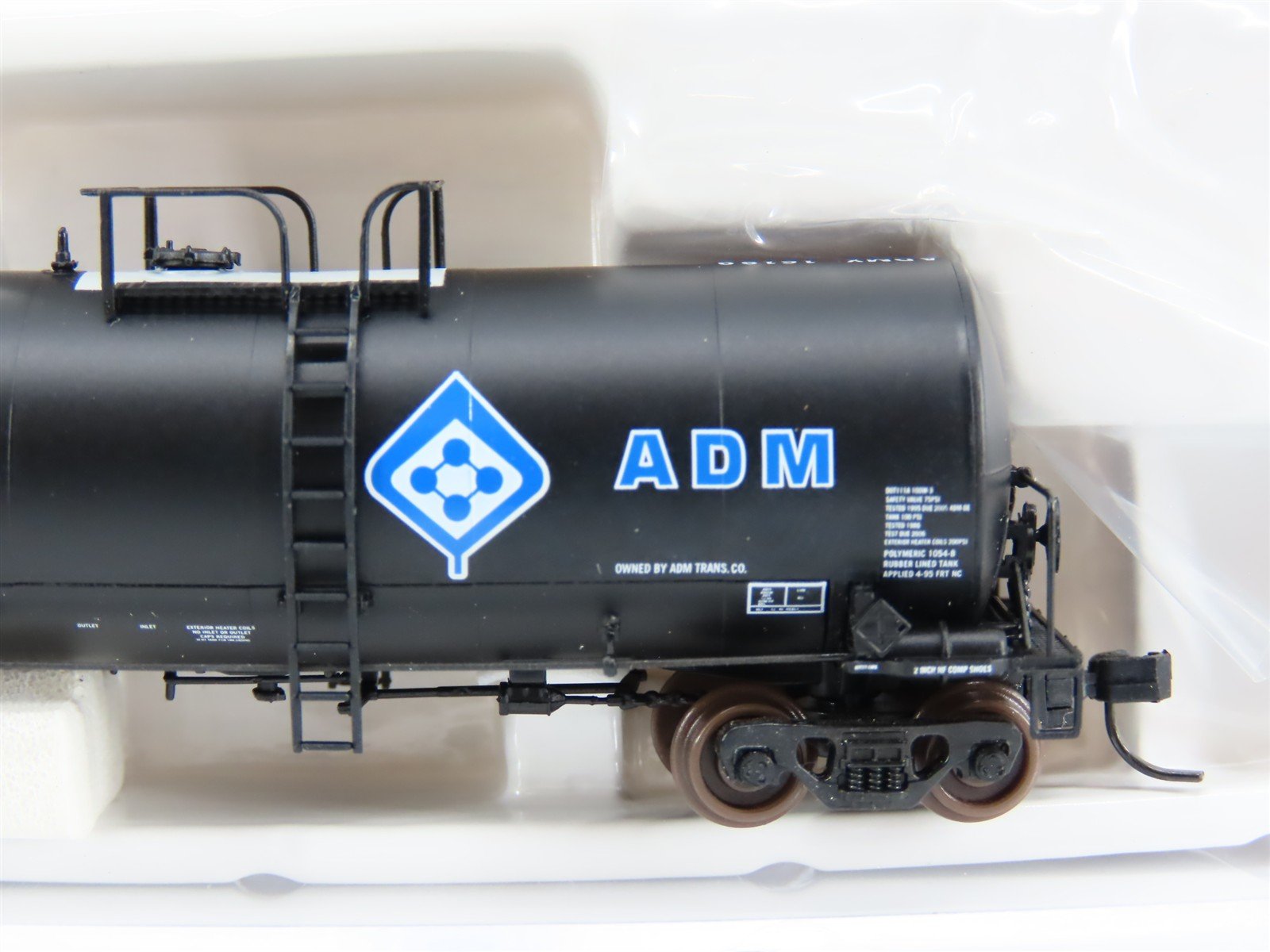 N Scale Atlas 40292 ADMX 17,600 Gallon Corn Syrup Tank Car #16199