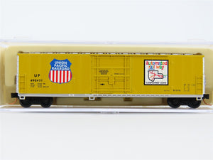 N Scale Atlas 33752 UP Union Pacific Railroad 50' FGE Box Car #490451