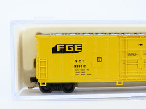 N Scale Atlas 5840A FGE SCL Solid Gold 50' Single Door Box Car #996612