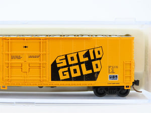 N Scale Atlas 5840B FGE B&O Solid Gold 50' Single Door Box Car #403107