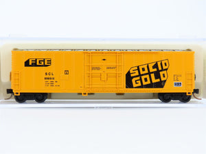 N Scale Atlas 5840C FGE SCL Solid Gold 50' FGE Single Door Box Car #996516