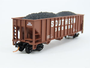 N Scale Atlas 32721 SOU Southern Railway 3-Bay Open Hopper #360659 w/ Load