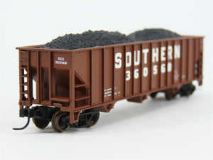 N Scale Atlas 32725 SOU Southern Railway 3-Bay Open Hopper #360568 w/ Load