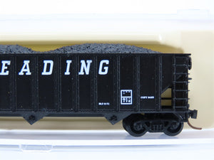 N Scale Atlas 32741 RDG Reading 3-Bay Open Hopper #41765 w/ Load