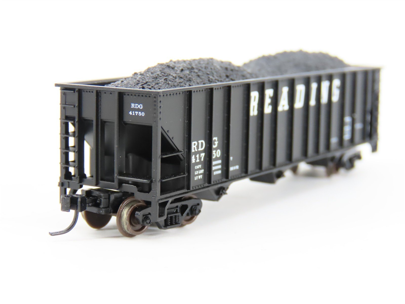 N Scale Atlas 32744 RDG Reading 3-Bay Open Hopper #41750 w/ Loads