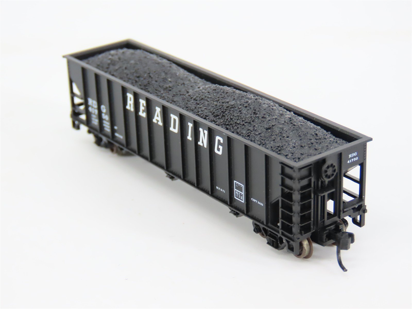 N Scale Atlas 32744 RDG Reading 3-Bay Open Hopper #41750 w/ Loads