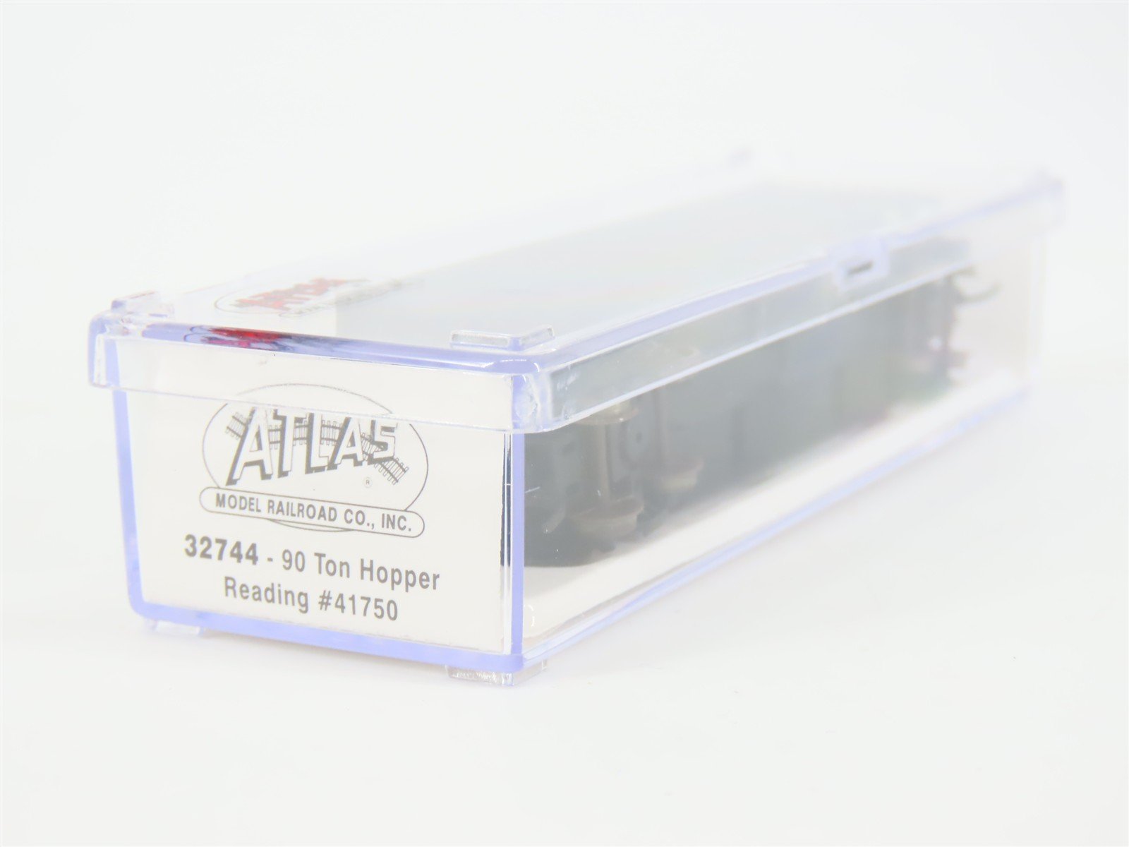 N Scale Atlas 32744 RDG Reading 3-Bay Open Hopper #41750 w/ Loads